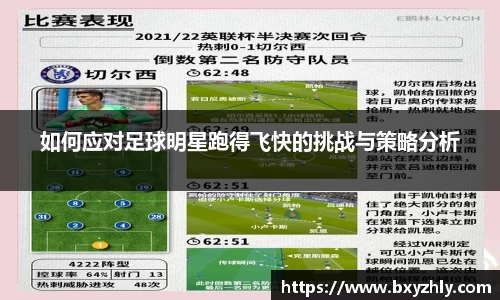 如何应对足球明星跑得飞快的挑战与策略分析